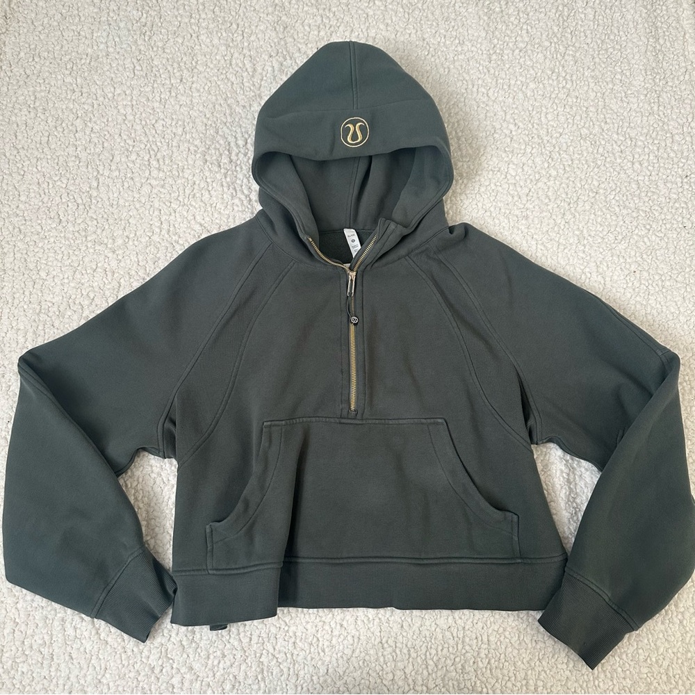 Lululemon Dark forest Green scuba hoodie XL/XXL